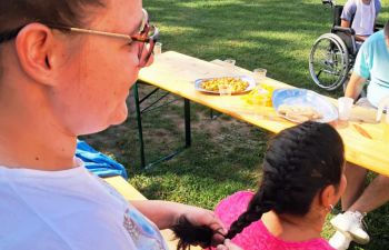 S priateľmi zo Strážskeho